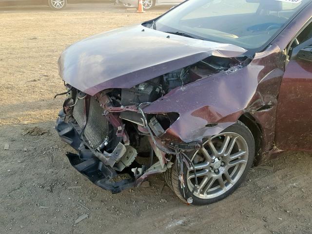 JTKDE177960101843 - 2006 TOYOTA SCION TC 栗色 照片 9