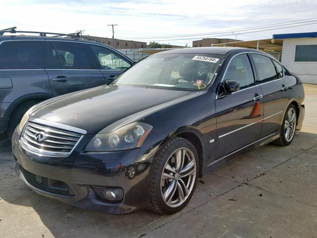 JNKAY01E48M601955 - 2008 INFINITI M35 BASE BLACK photo 2