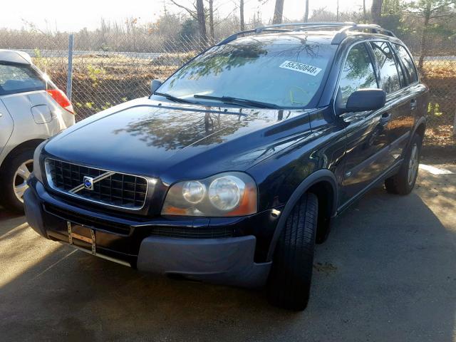 YV1CZ592951178084 - 2005 VOLVO XC90 BLUE photo 2