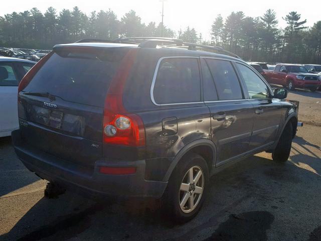 YV1CZ592951178084 - 2005 VOLVO XC90 BLUE photo 4