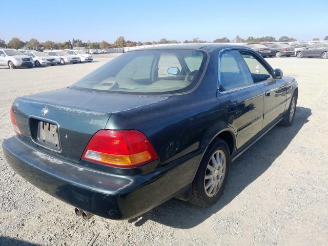 JH4UA2659WC006544 - 1998 ACURA 2.5TL GREEN photo 4