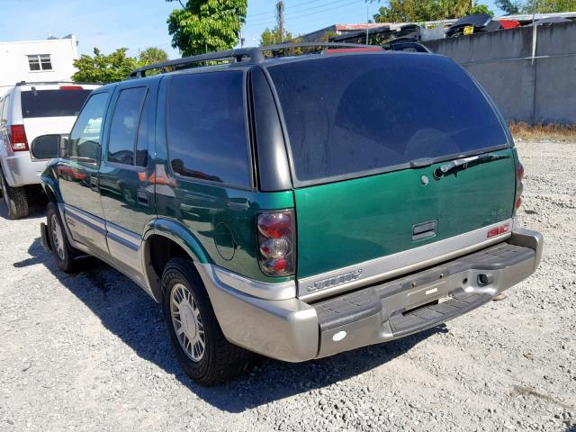 1GKDT13W8Y2190049 - 2000 GMC JIMMY / EN GREEN photo 3