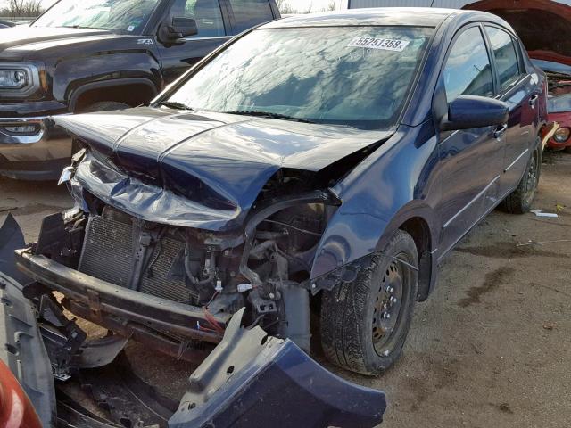 3N1AB61E98L641659 - 2008 NISSAN SENTRA 2.0 BLUE photo 2