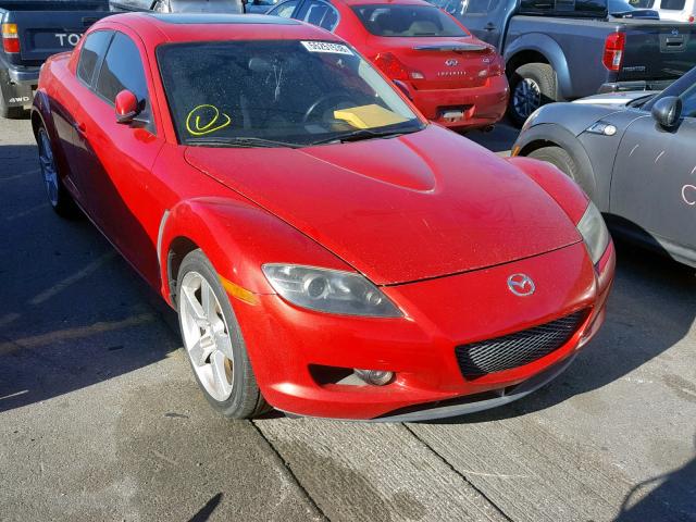 JM1FE17N640129272 - 2004 MAZDA RX8 RED photo 1