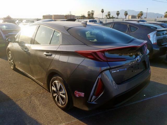 JTDKARFP8J3077245 - 2018 TOYOTA PRIUS PRIM 石墨色 照片 3