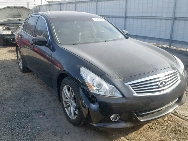 JN1CV6AR3DM757250 - 2013 INFINITI G37 BLACK photo 1