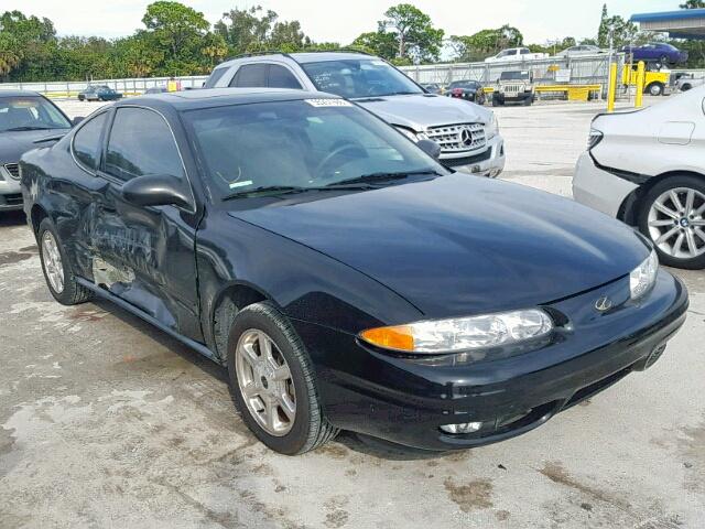 1G3NF12E43C138694 - 2003 OLDSMOBILE ALERO GLS BLACK photo 1