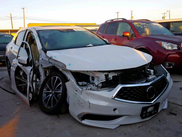 19UUB2F51JA002234 - 2018 ACURA TLX TECH WHITE photo 1