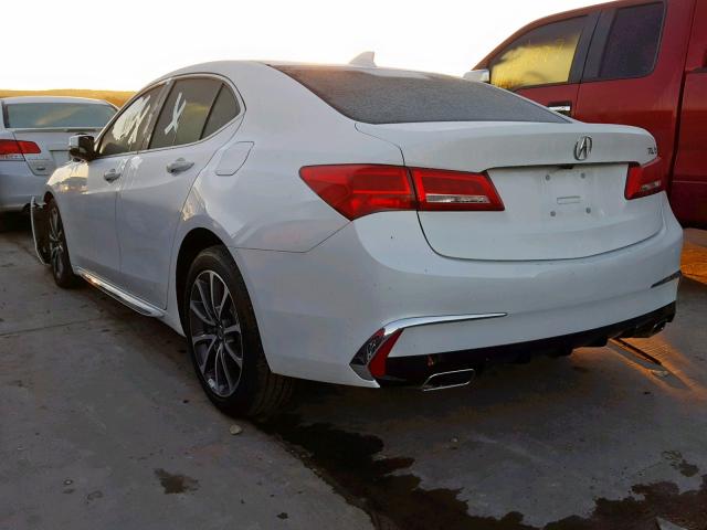 19UUB2F51JA002234 - 2018 ACURA TLX TECH WHITE photo 3