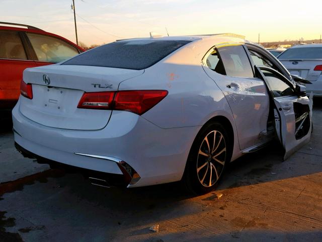 19UUB2F51JA002234 - 2018 ACURA TLX TECH WHITE photo 4