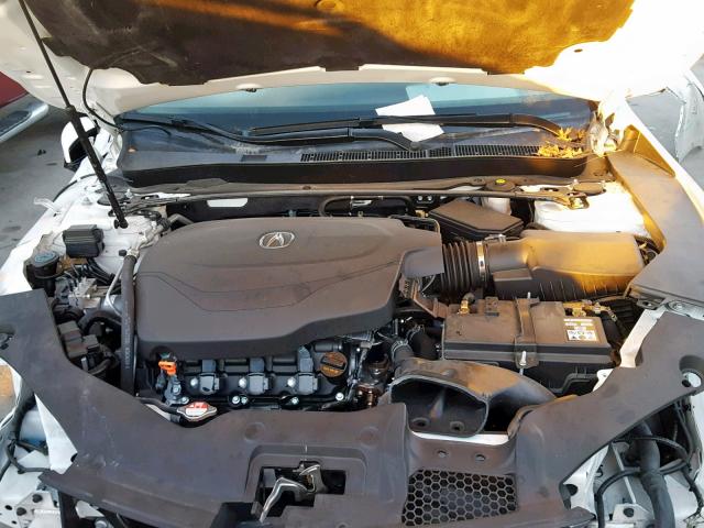 19UUB2F51JA002234 - 2018 ACURA TLX TECH WHITE photo 7