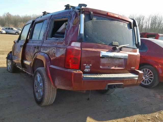 1J8HG682X8C213452 - 2008 JEEP COMMANDER Bordo foto 3