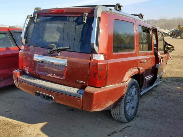 1J8HG682X8C213452 - 2008 JEEP COMMANDER Bordo foto 4