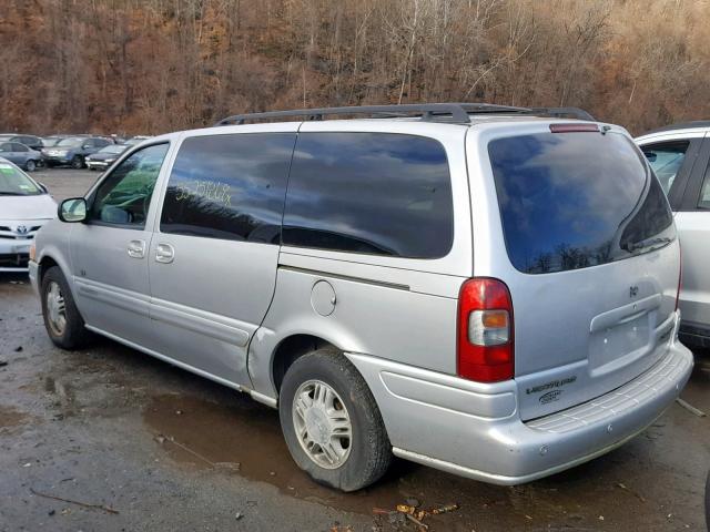 1GNDX13EX2D298019 - 2002 CHEVROLET VENTURE LU GRAY photo 3