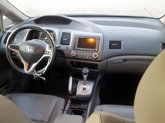 19XFA169X9E012874 - 2009 HONDA CIVIC EXL 蓝色 照片 9