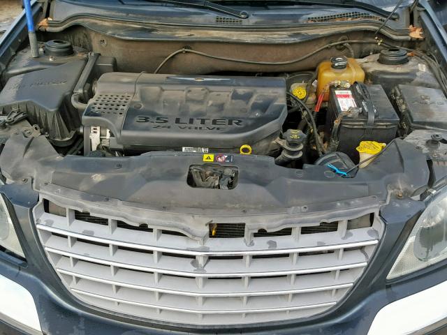 2C8GM68455R568950 - 2005 CHRYSLER PACIFICA T BLACK photo 7