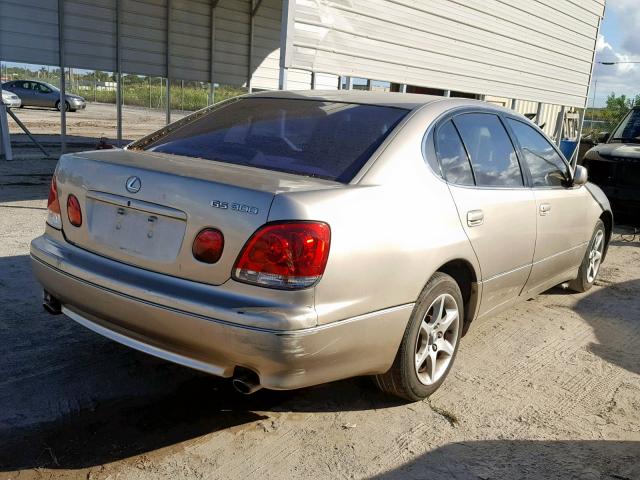 JT8BD68S6W0029161 - 1998 LEXUS GS 300 GOLD photo 4