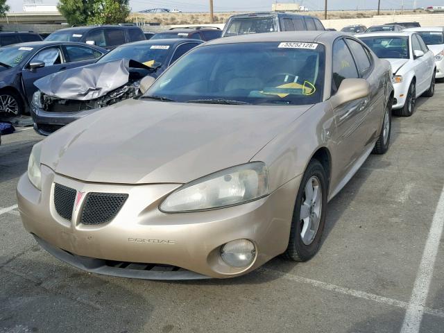 2G2WP522251181751 - 2005 PONTIAC GRAND PRIX GOLD photo 2