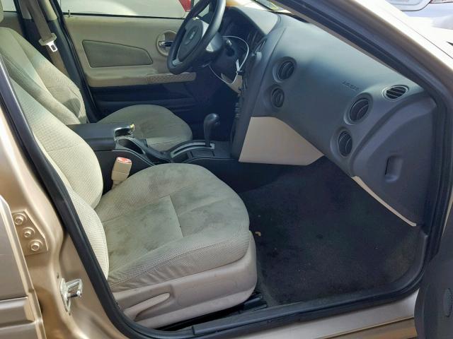 2G2WP522251181751 - 2005 PONTIAC GRAND PRIX GOLD photo 5