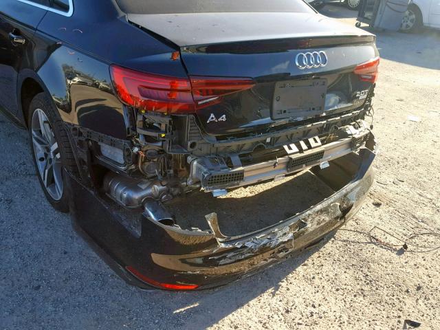 WAULMAF48JA140324 - 2018 AUDI A4 ULTRA P BLACK photo 9