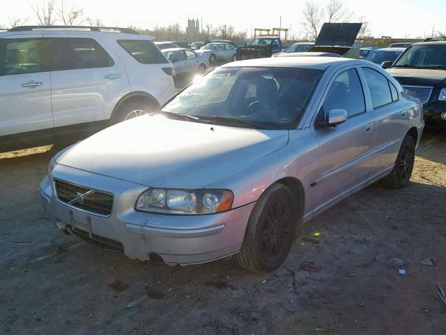 YV1RH592362517169 - 2006 VOLVO S60 2.5T SILVER photo 2