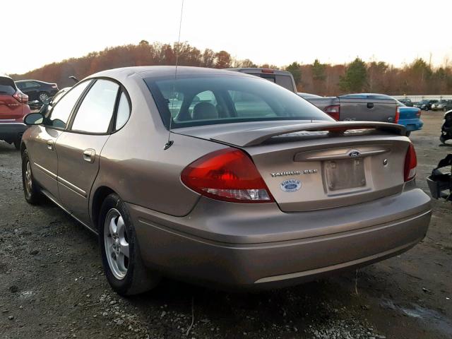 1FAFP55U64G171613 - 2004 FORD TAURUS SES TAN photo 3