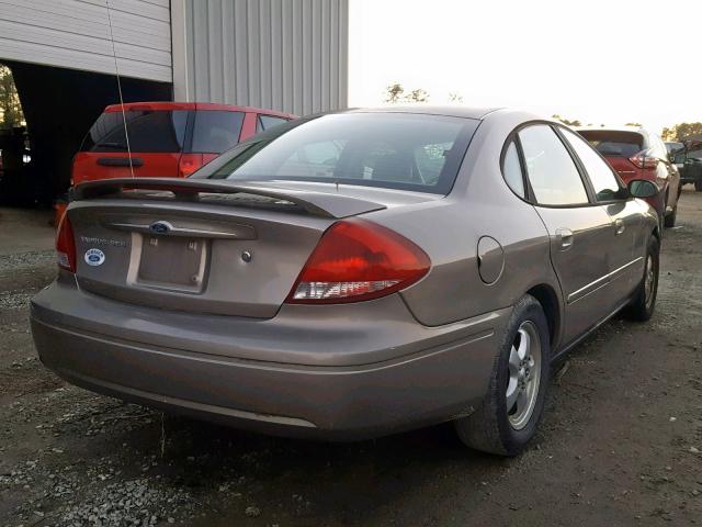 1FAFP55U64G171613 - 2004 FORD TAURUS SES TAN photo 4