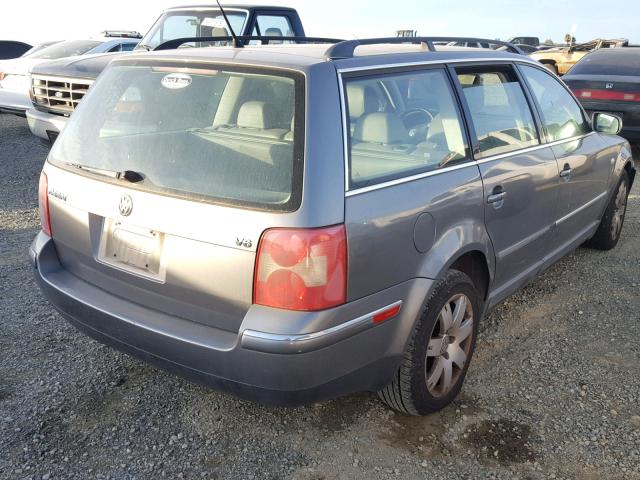 WVWWH63B33E311609 - 2003 VOLKSWAGEN PASSAT GLX 灰色 照片 4