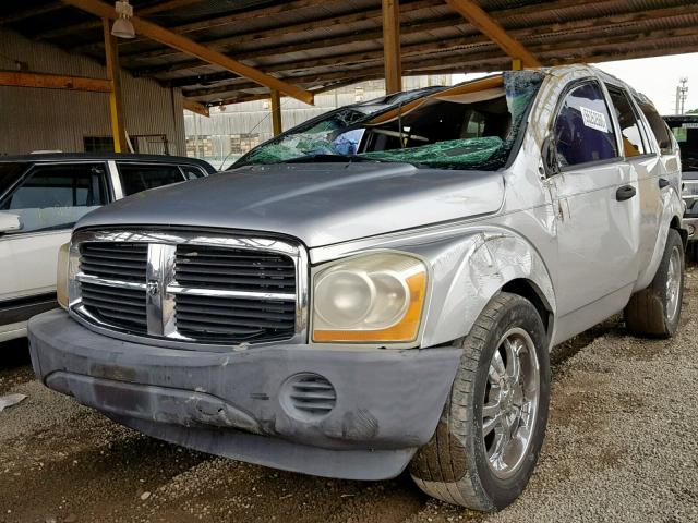 1D4HD38K55F528333 - 2005 DODGE DURANGO ST SILVER photo 2