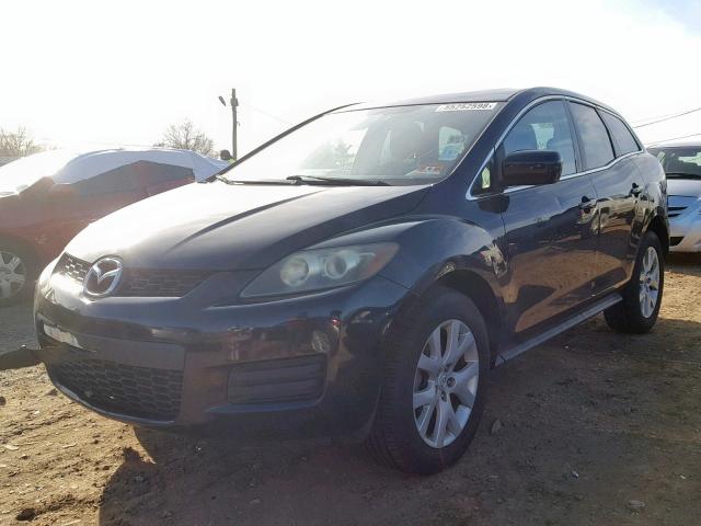 JM3ER29L390227675 - 2009 MAZDA CX-7 BLACK photo 2