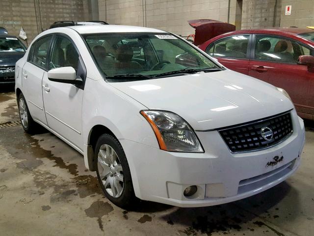 3N1AB61E58L740057 - 2008 NISSAN SENTRA 2.0 WHITE photo 1