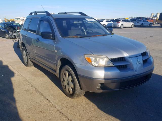 JA4LX31F25U041849 - 2005 MITSUBISHI OUTLANDER SILVER photo 1