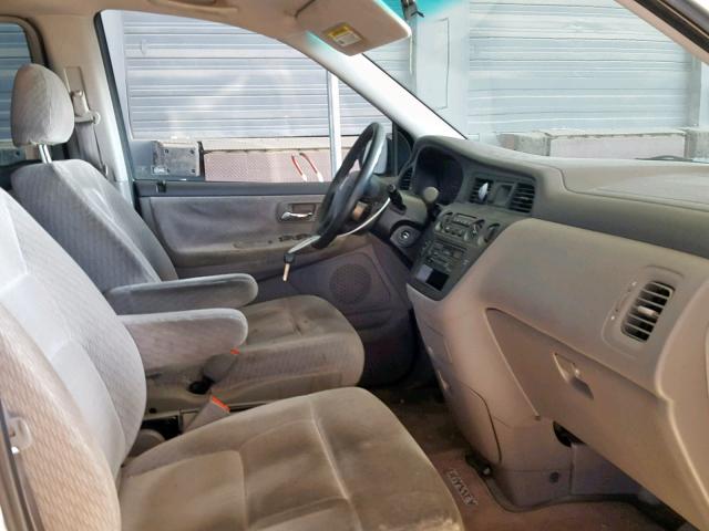 5FNRL18554B071528 - 2004 HONDA ODYSSEY LX SILVER photo 5