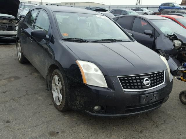 3N1AB61E48L758520 - 2008 NISSAN SENTRA 2.0 BLACK photo 1