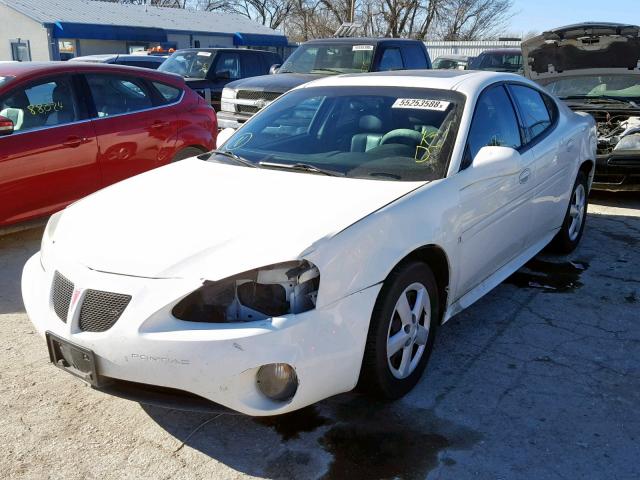 2G2WP552981127444 - 2008 PONTIAC GRAND PRIX WHITE photo 2