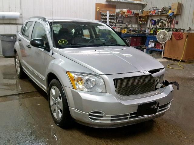 1B3HB48B57D540684 - 2007 DODGE CALIBER SX SILVER photo 1