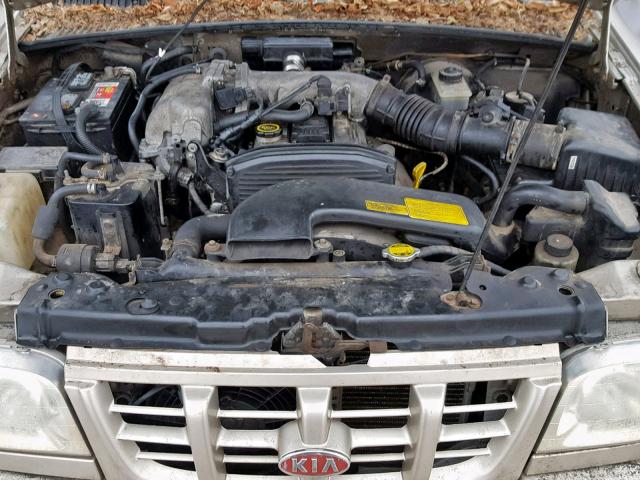 KNDJA7234W5558138 - 1998 KIA SPORTAGE GRAY photo 7