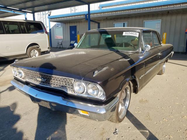 3J51F141404 - 1963 FORD GALAXY BURGUNDY photo 2