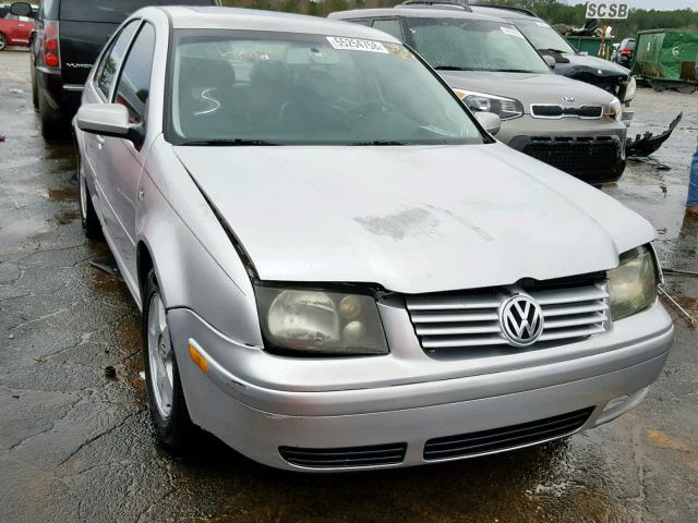 3VWSC29M21M077451 - 2001 VOLKSWAGEN JETTA GLS SILVER photo 1