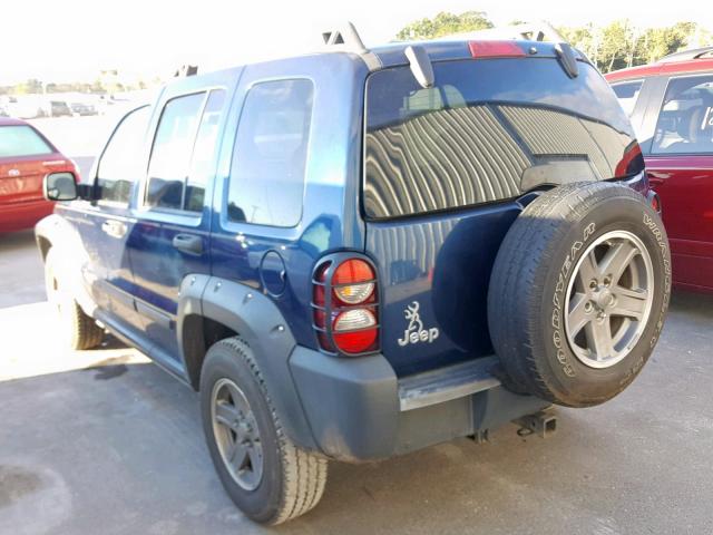 1J4GK38K15W683146 - 2005 JEEP LIBERTY RE BLUE photo 3