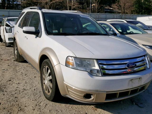 1FMDK07W98GA23328 - 2008 FORD TAURUS X E WHITE photo 1