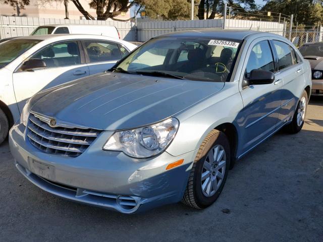 1C3LC46B59N527072 - 2009 CHRYSLER SEBRING LX TEAL photo 2