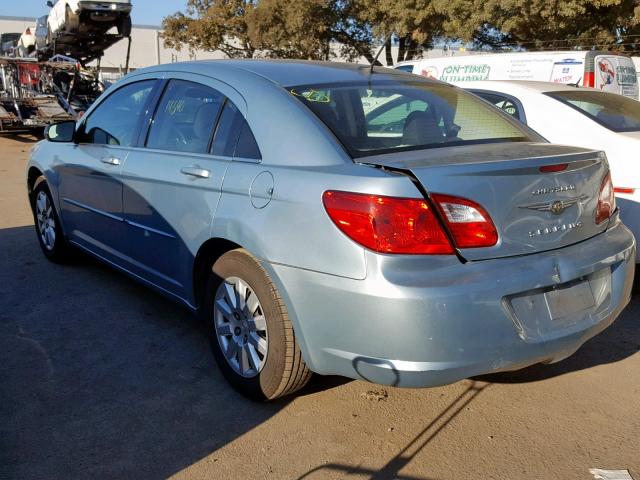 1C3LC46B59N527072 - 2009 CHRYSLER SEBRING LX TEAL photo 3