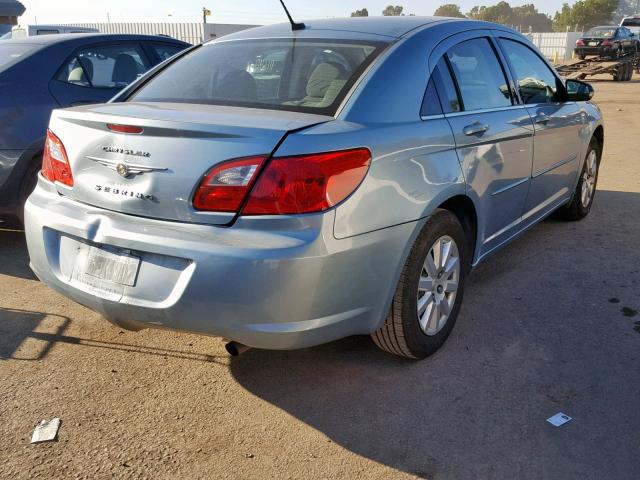 1C3LC46B59N527072 - 2009 CHRYSLER SEBRING LX TEAL photo 4