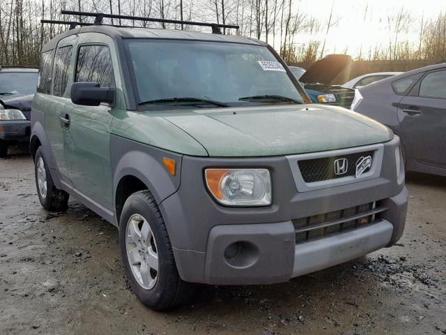 5J6YH275X4L031361 - 2004 HONDA ELEMENT EX GREEN photo 1