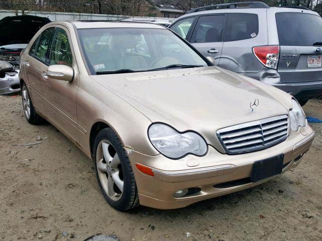 WDBRF61J82E004432 - 2002 MERCEDES-BENZ C 240 GOLD photo 1