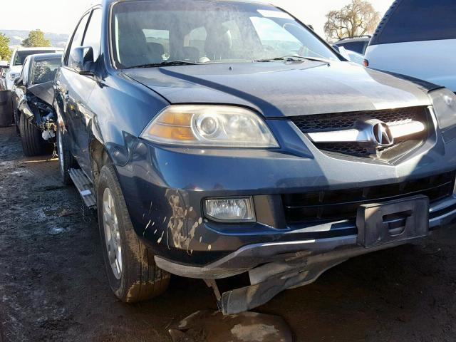 2HNYD18714H511839 - 2004 ACURA MDX TOURIN BLUE photo 1