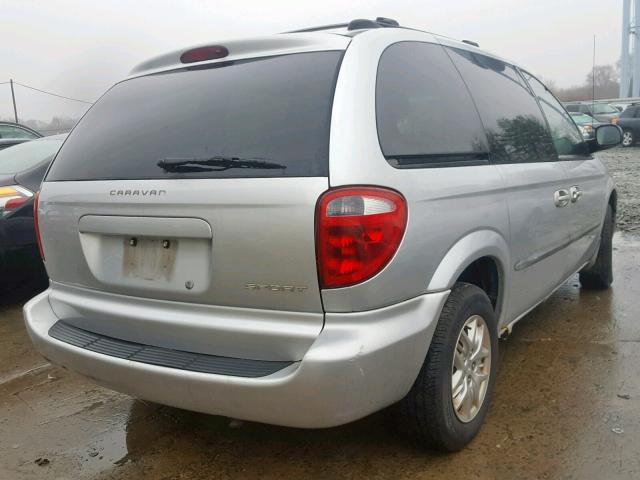 1B4GP45321B146715 - 2001 DODGE CARAVAN SP SILVER photo 4