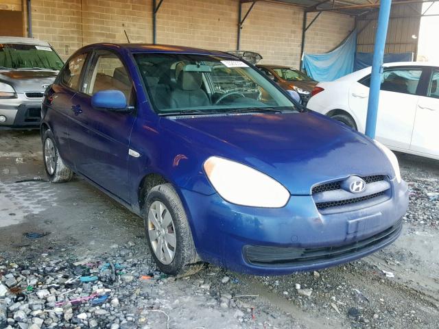 KMHCM3AC6BU197422 - 2011 HYUNDAI ACCENT GL BLUE photo 1