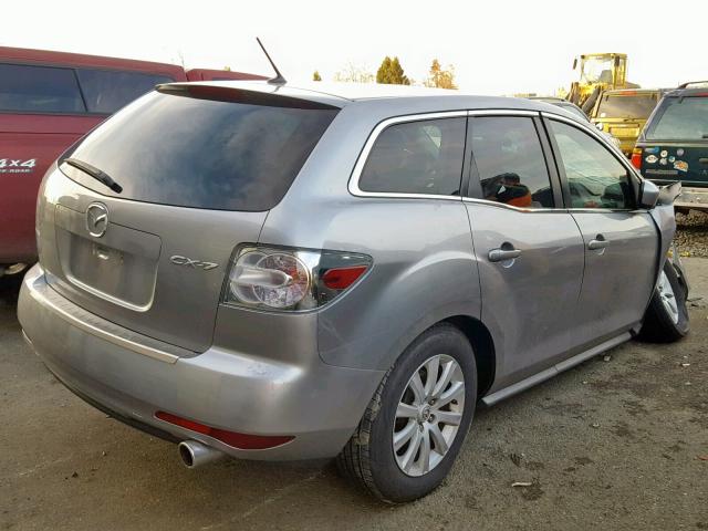 JM3ER2BM6C0413429 - 2012 MAZDA CX-7 GRAY photo 4